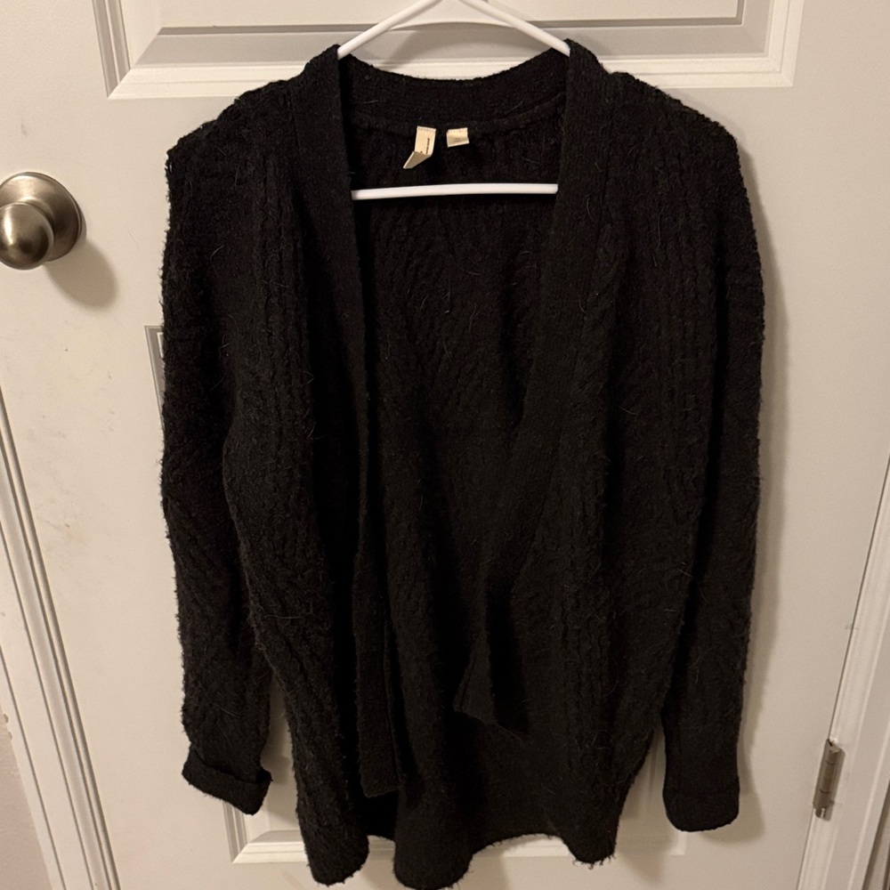 Moth Charcoal Women's Cardigan Sweater